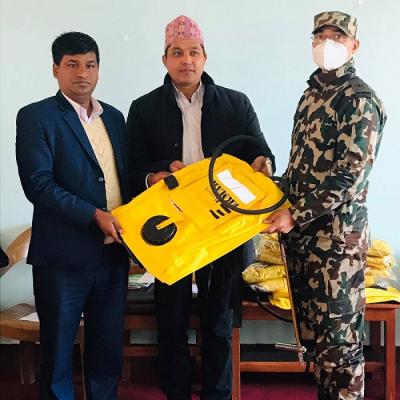 Fire Fighting Tools Handover To Indrabox Batallion1